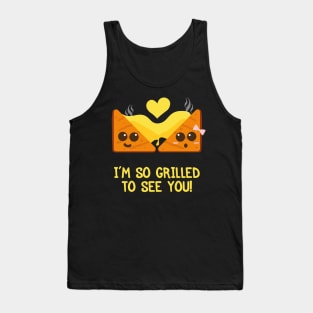 Romantic Grilled Cheese | Valentine Gift | Gift Ideas Tank Top